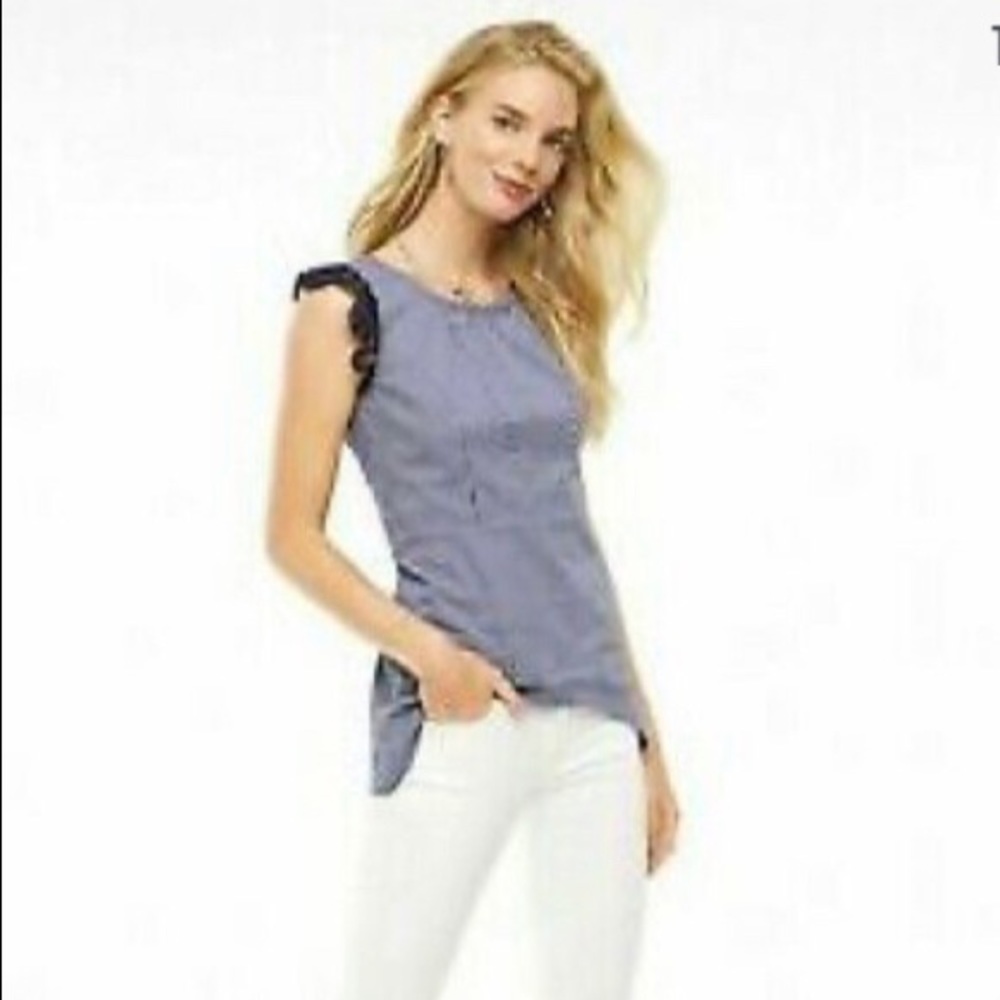 Cabi Lace Flutter Top, size S, NWT, #5727
